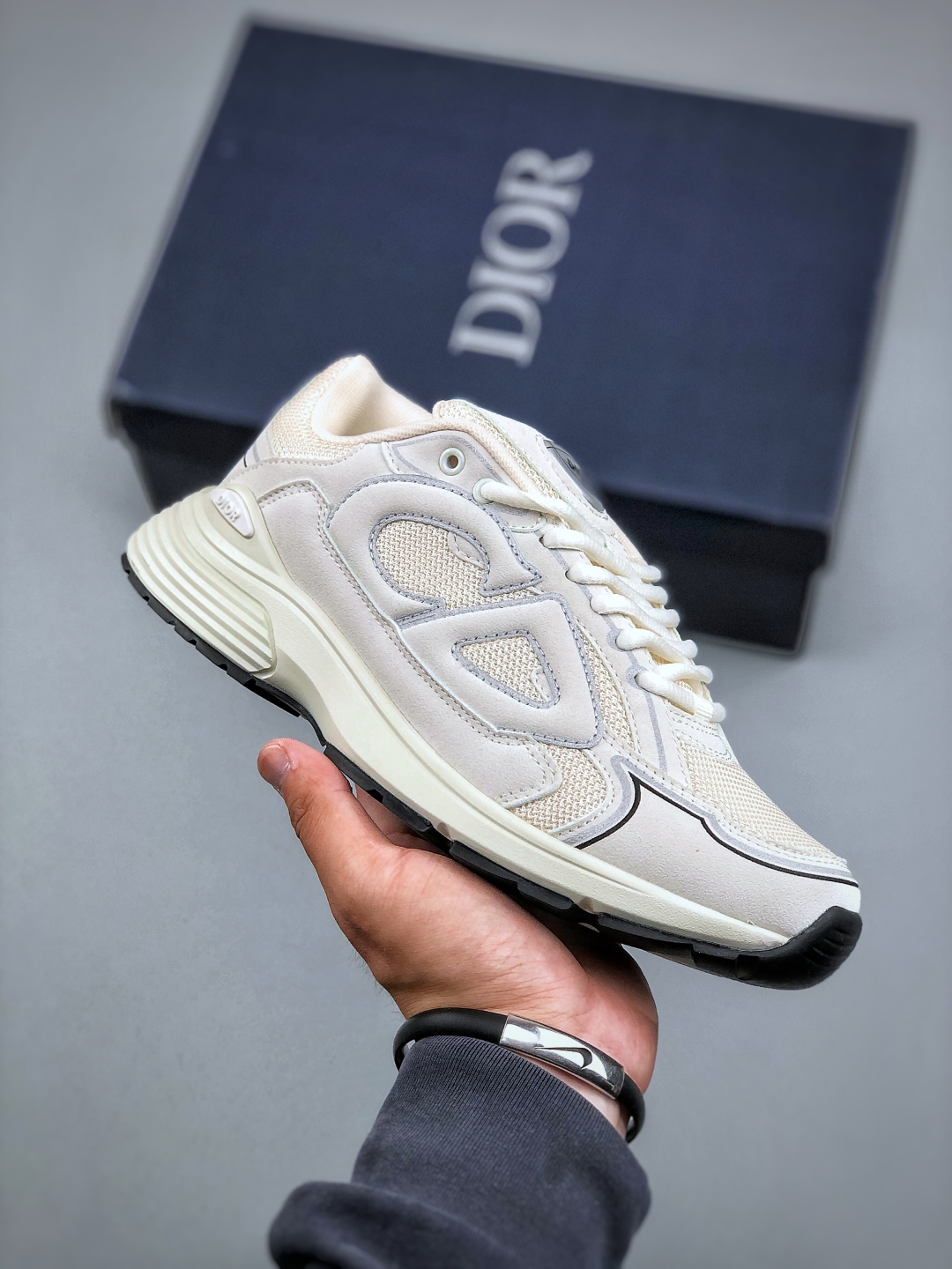 Dior B30 Chunky Sneakers Beige
