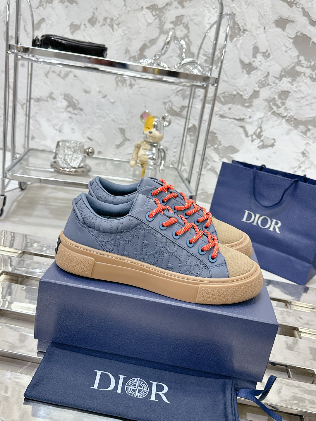 Dior B33 Casual Sneakers Blue