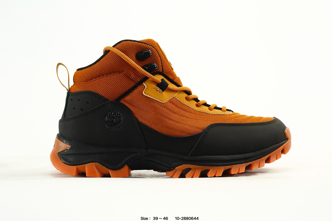 Timberland Lace Hiker Mid Boots Orange