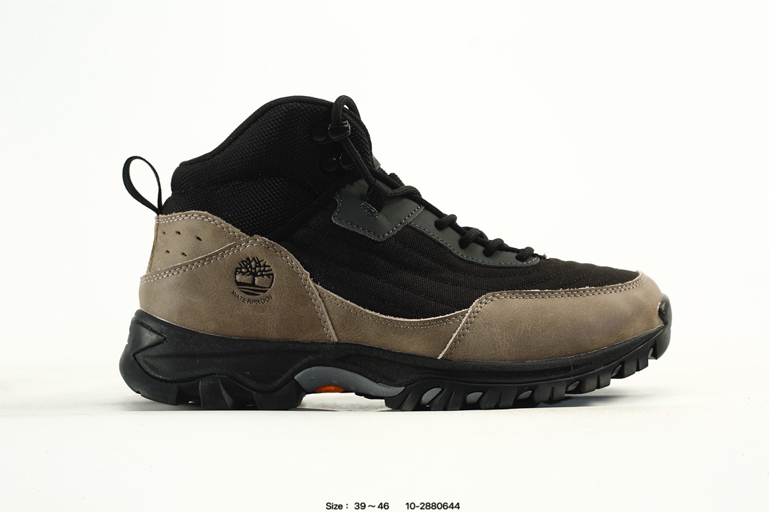Timberland Waterproof Mid Hiking Boots Black/Khaki