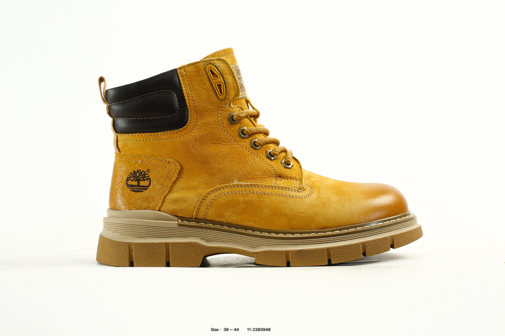 Timberland Premium Leather Waterproof High-Top Boots Wheat