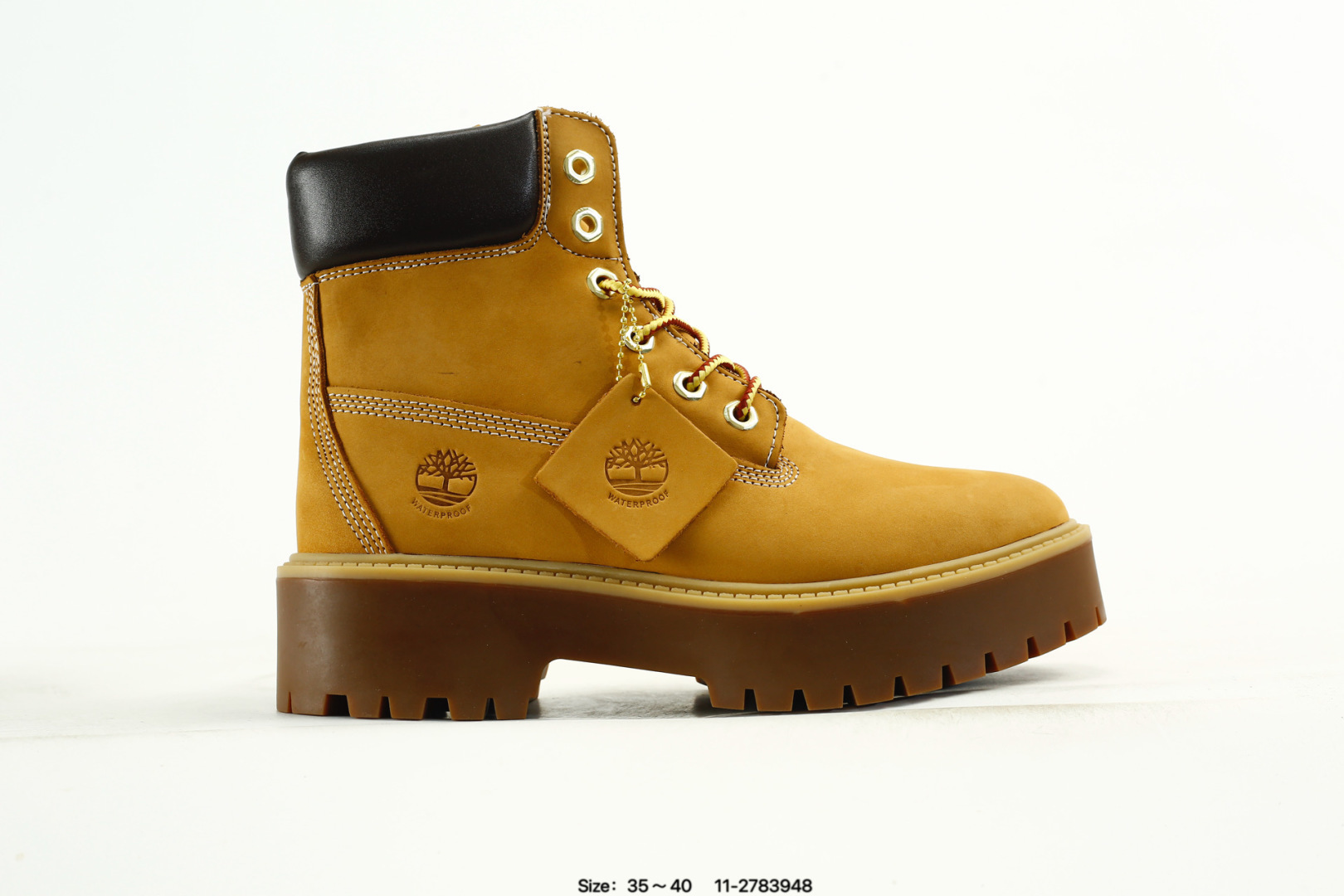 Timberland Premium Waterproof High-Top Boots Wheat