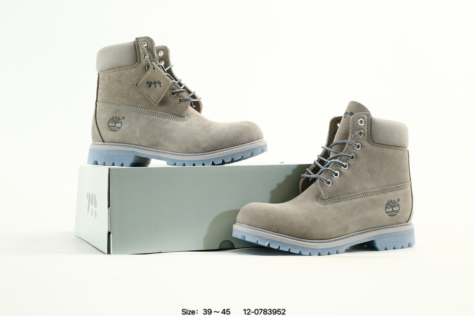 Timberland 6-Inch Classic Suede Boots Grey