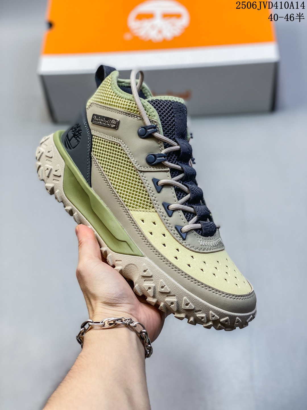 Timberland Motion 6 Hiking Shoes Beige Green