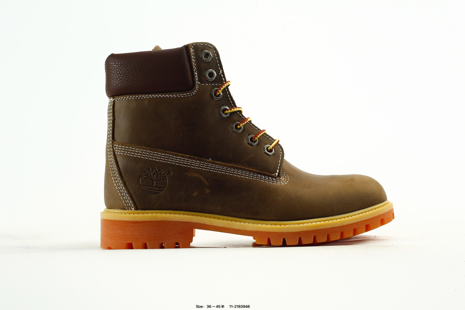 Timberland Premium Waterproof Leather Boots Brown