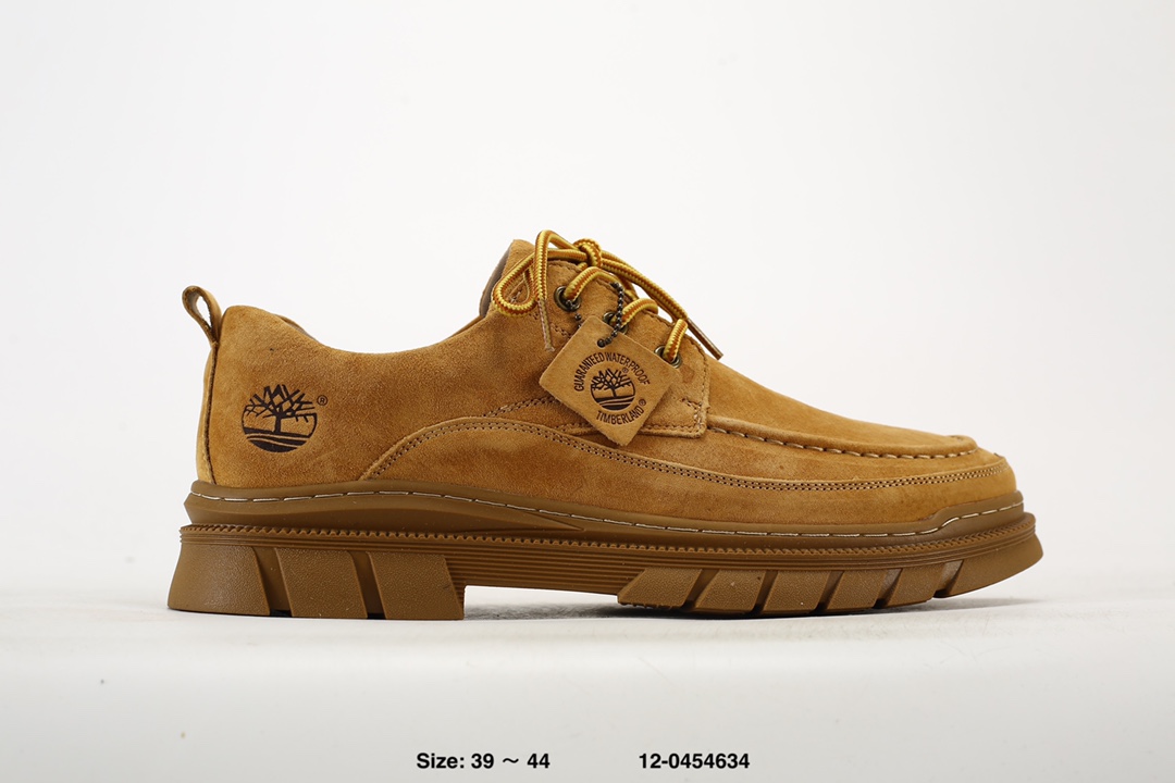 Timberland Lug Sole Low-Top Lace-Up Shoes Wheat Brown