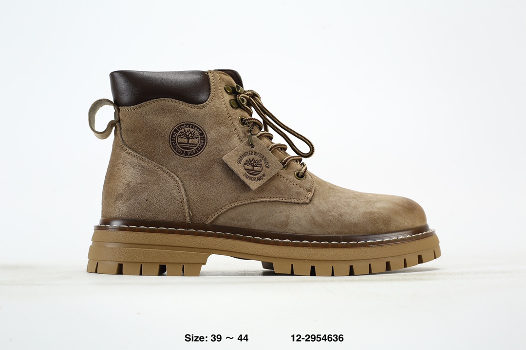Timberland Lug Sole Short Martin Boots Khaki