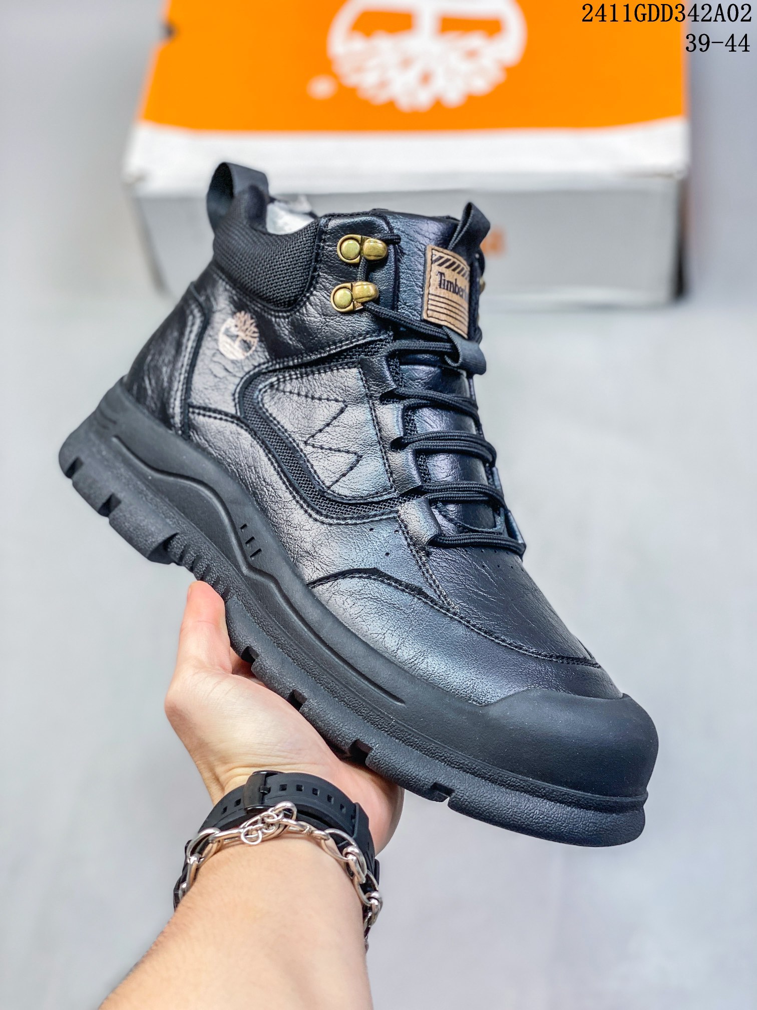 Timberland Waterproof Nubuck Boots Black