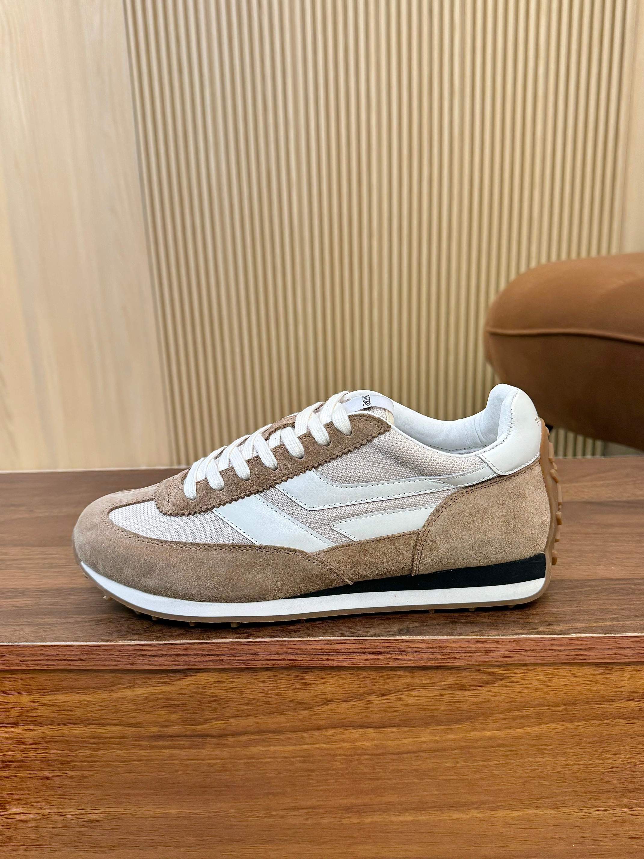 Tom Ford Low-Top Sneakers Khaki