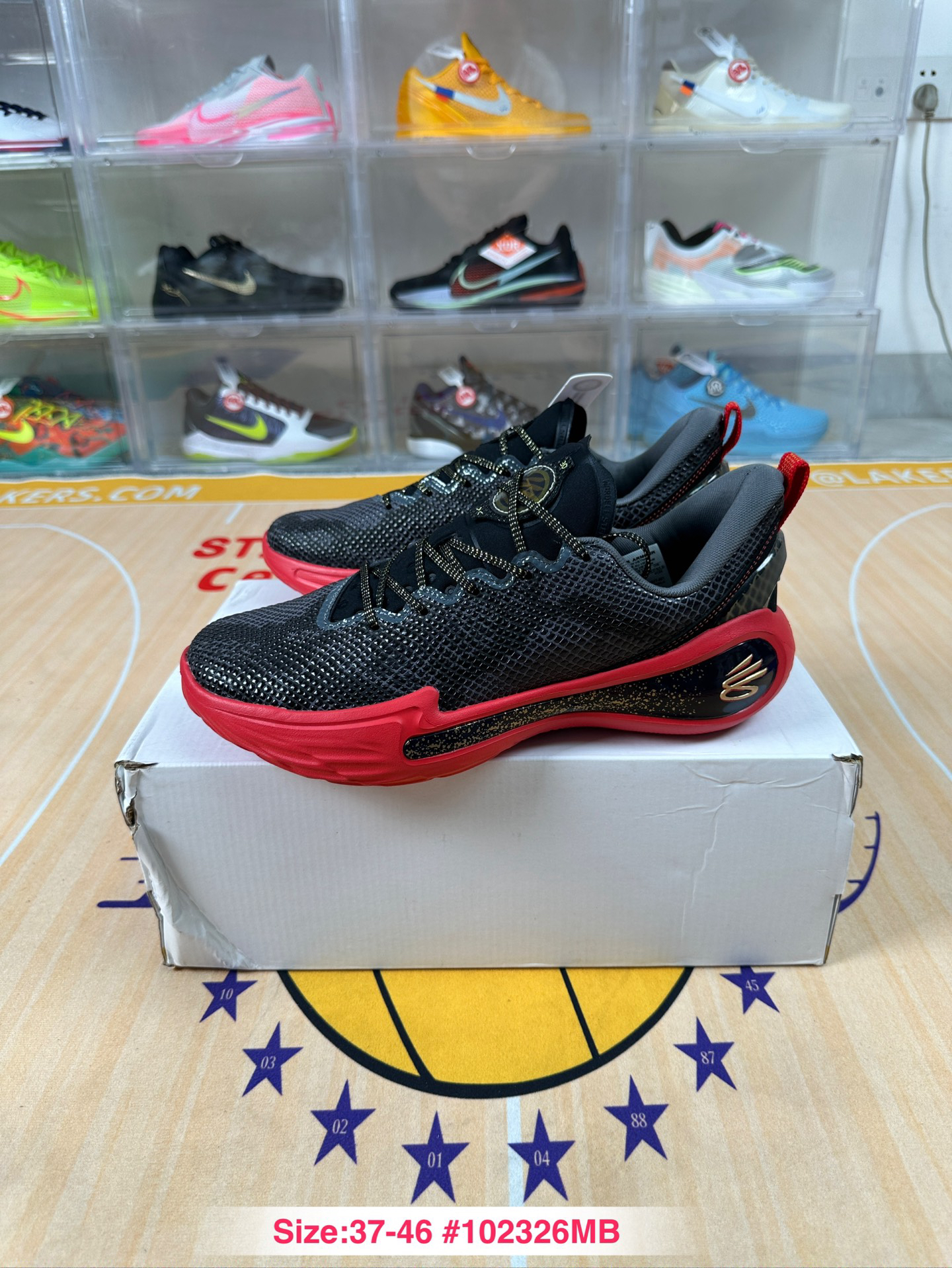 Under Armour Curry 12 Basketball Shoes Black/Red
