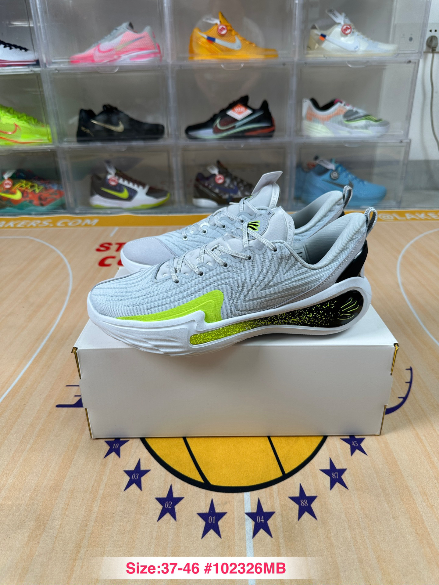 Under Armour Curry 12 Basketball Shoes Grey Volt