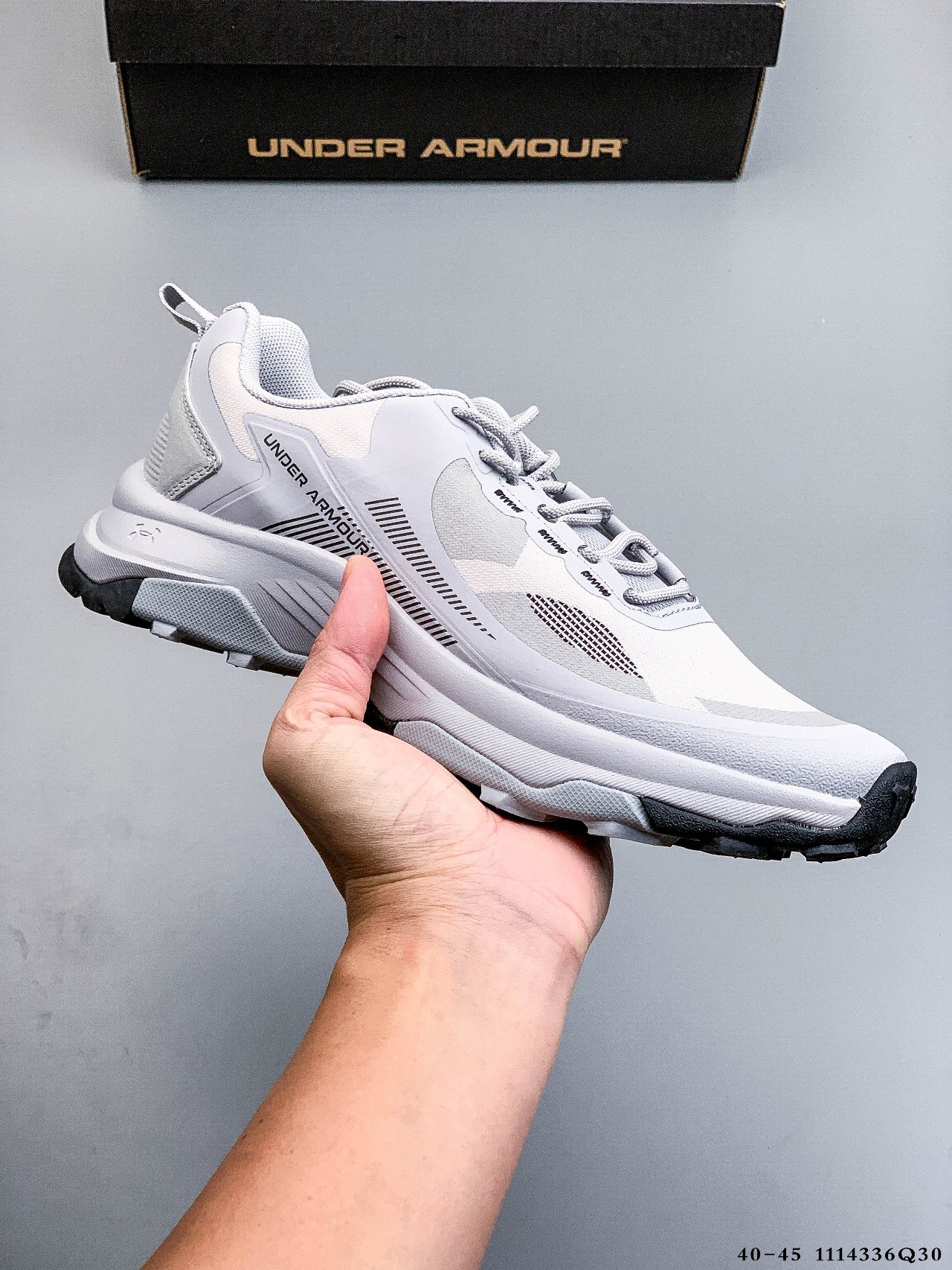 Under Armour Trail Running Shoes White