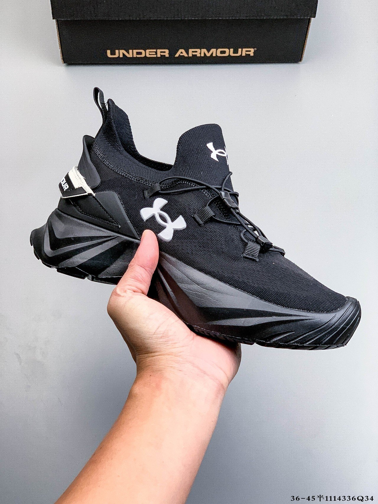 Under Armour Breathable Trail Running Shoes Black