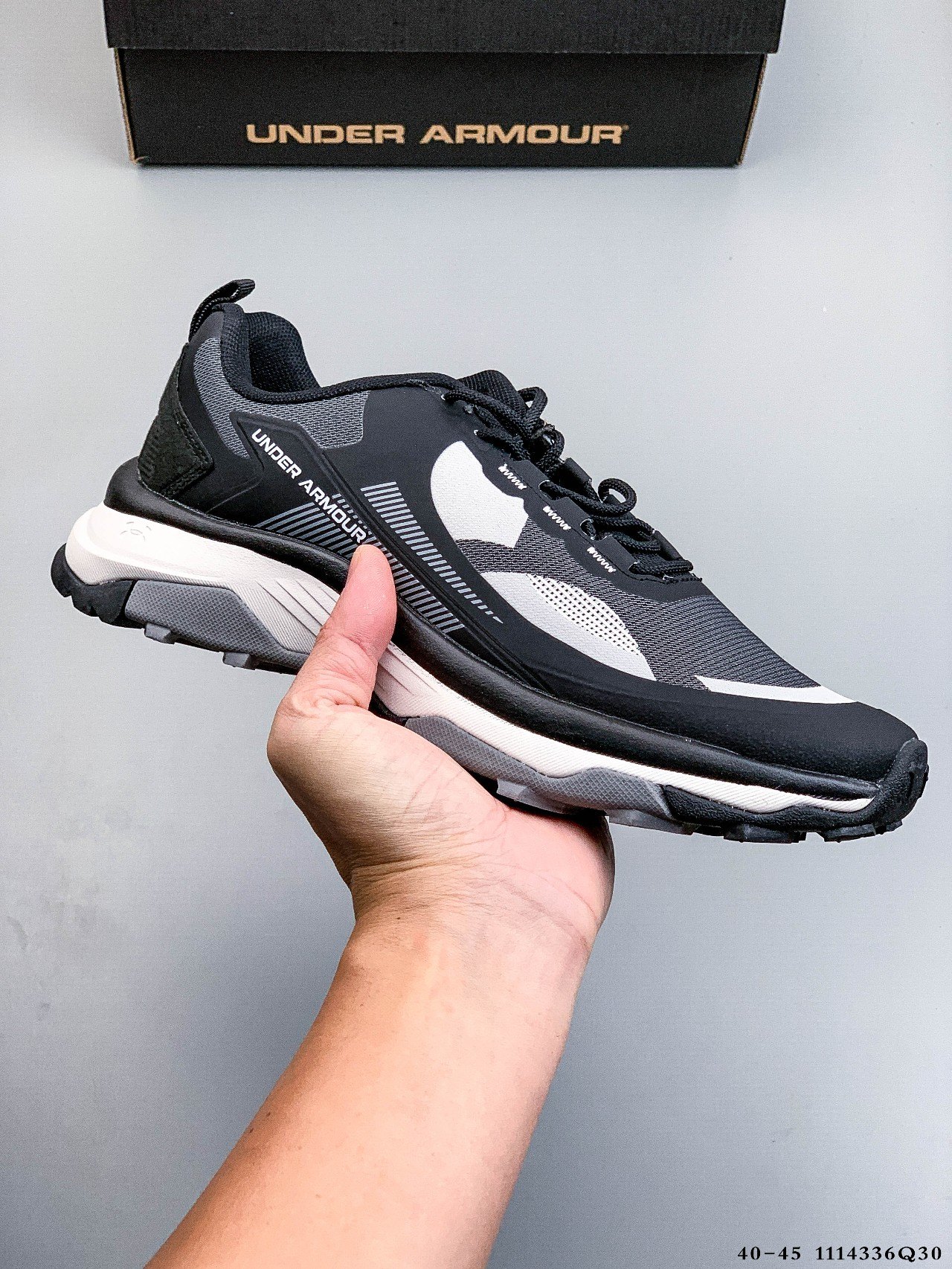 Under Armour Trail Running Shoes Black