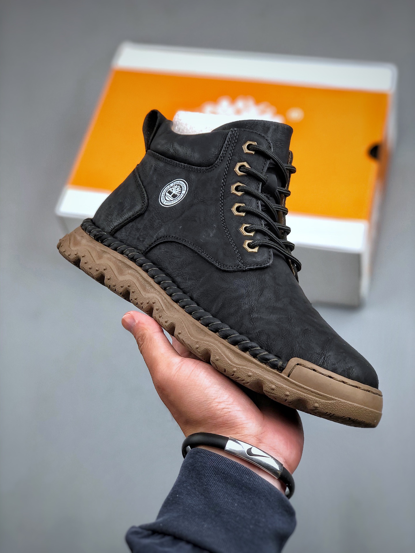 Undefeated Mid-Top Rugged Boots Black/Tan