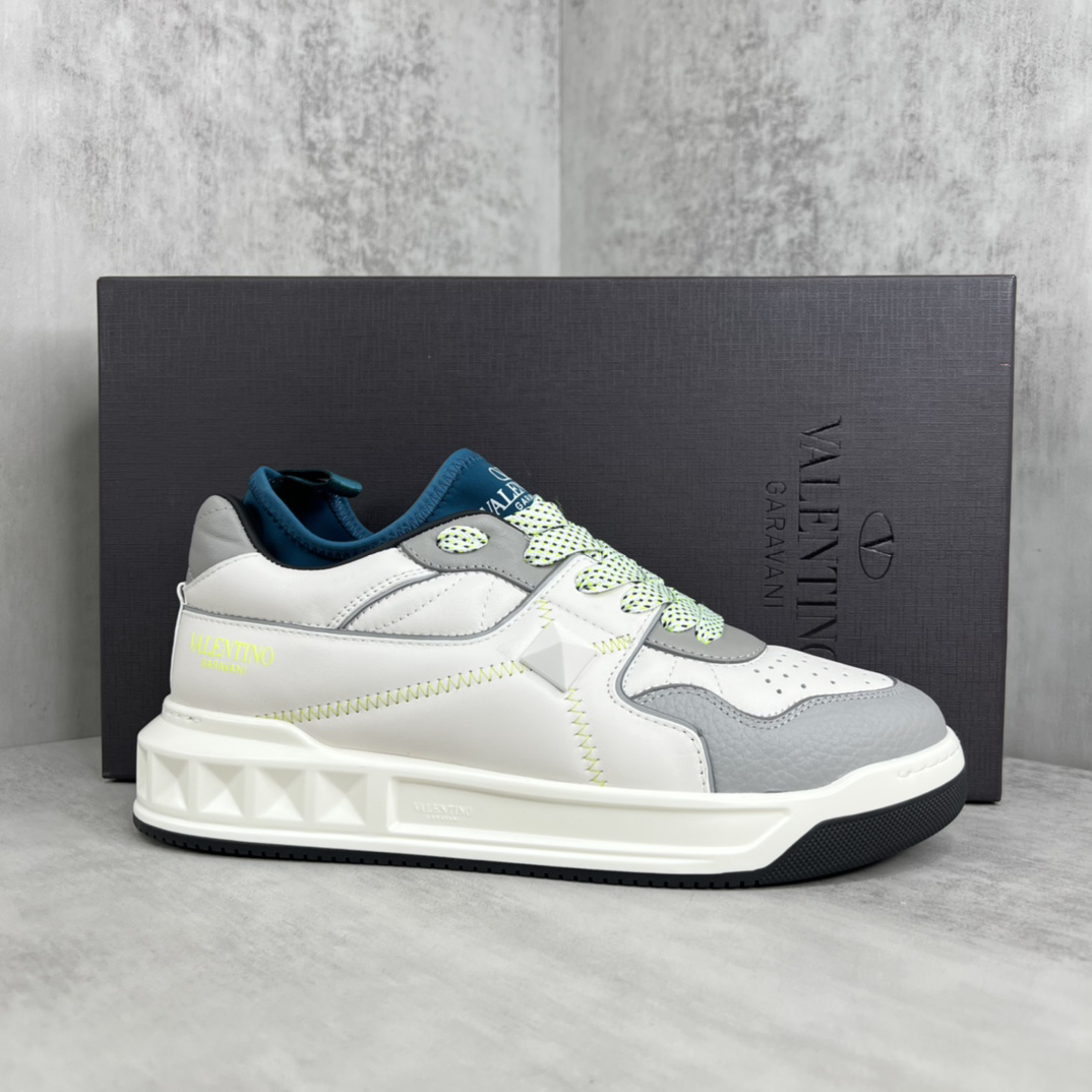 Valentino Garavani Platform Sneakers White/Grey