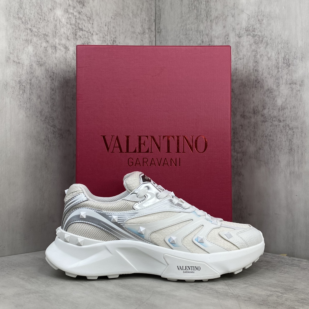 Valentino Garavani Totaloop V Sneakers White/Silver
