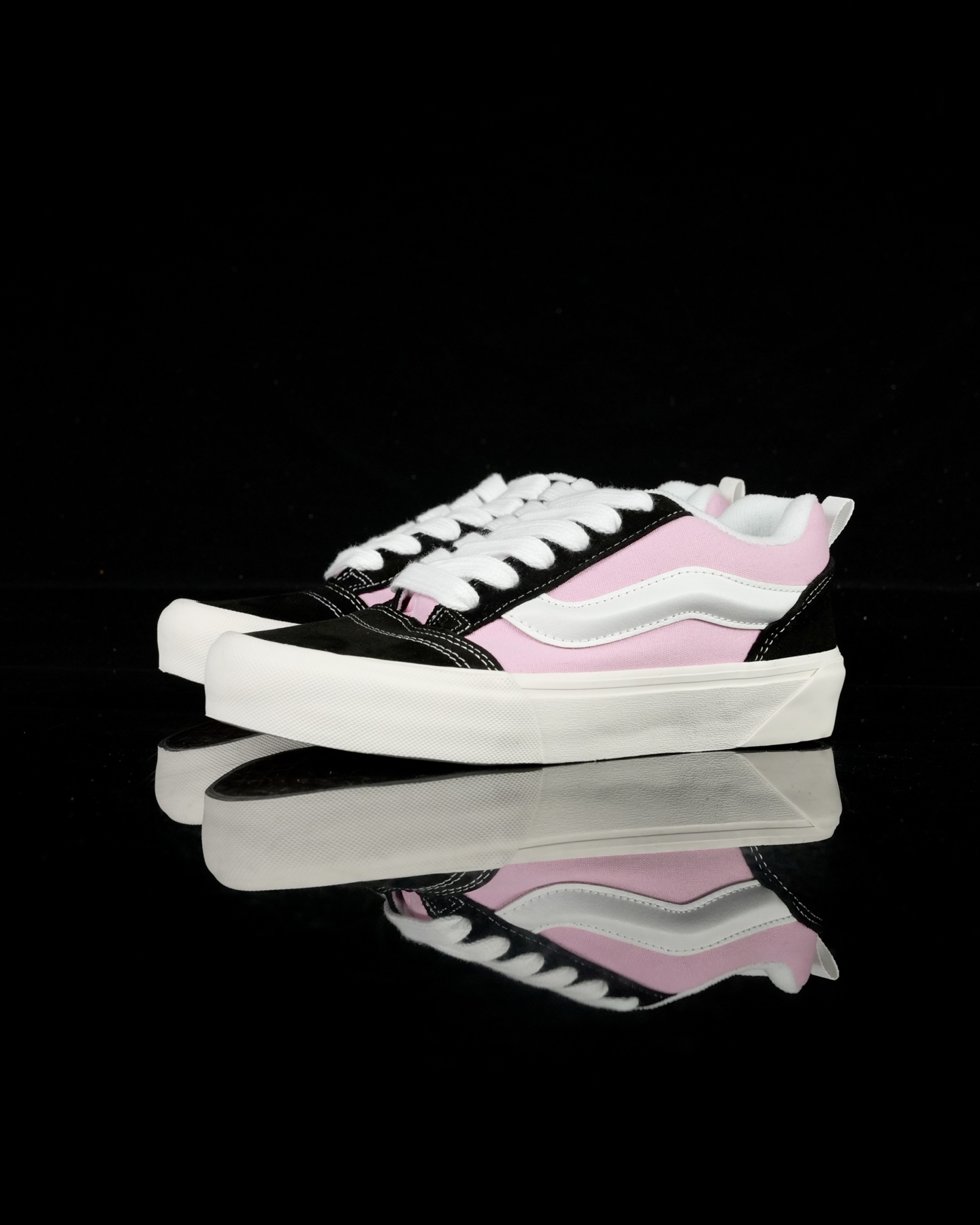 Vans Knu Skool Chunky Skate Shoes Pink
