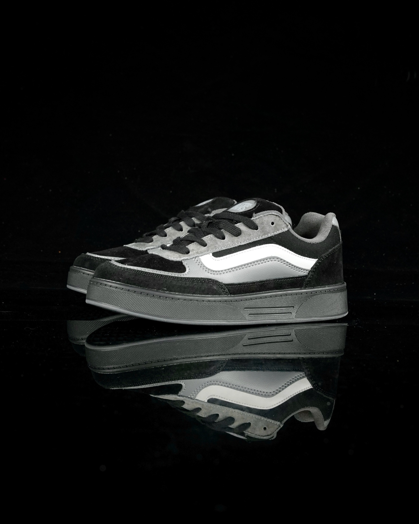Vans Skate Estazzo Chunky Skate Shoes Black/Grey