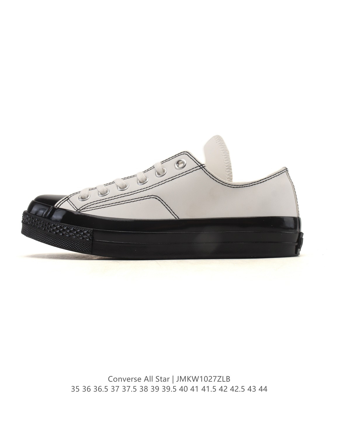 Converse All Star Low-Top Leather Sneakers White/Black