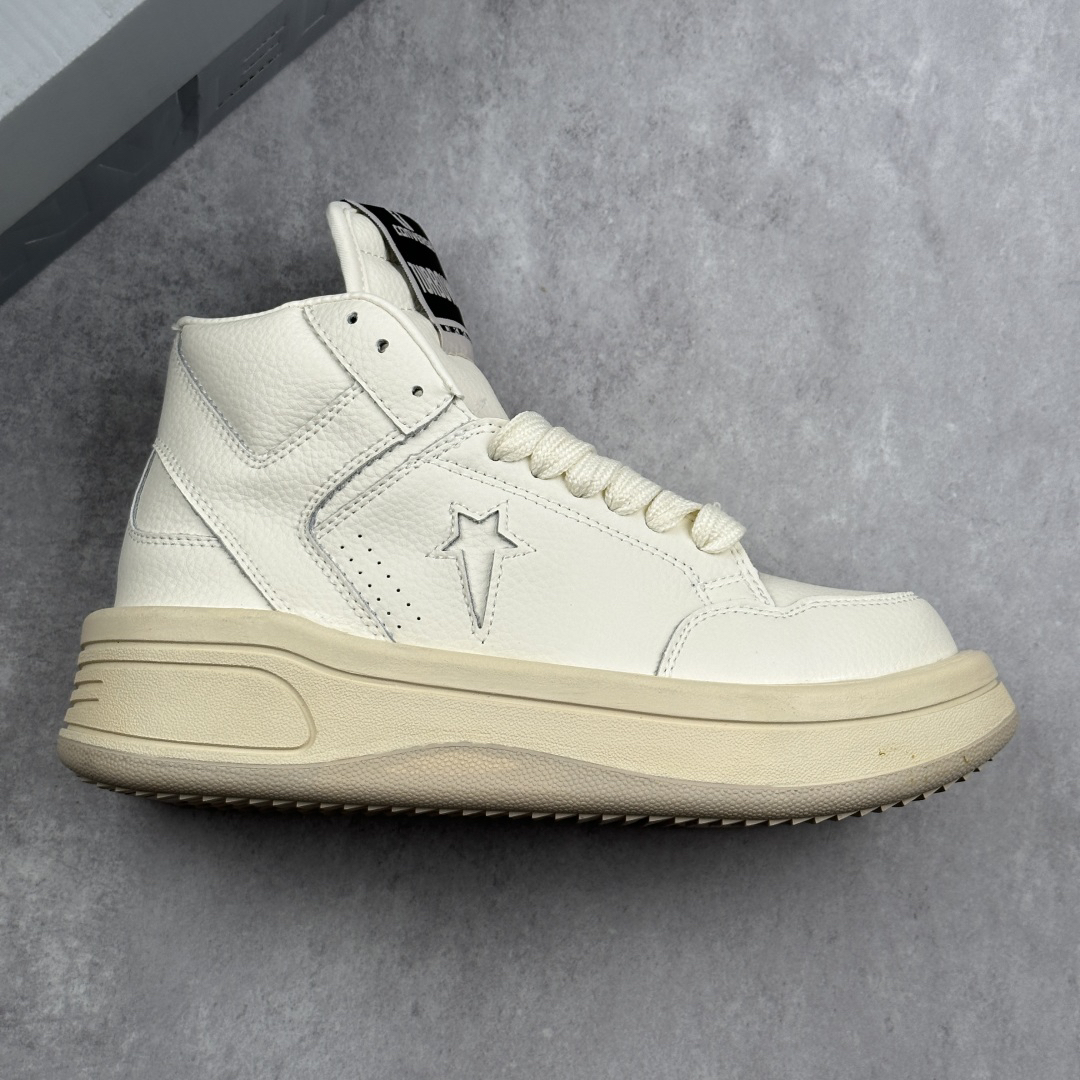 Converse TurboWPN One Star Platform High-Top Sneakers Cream White