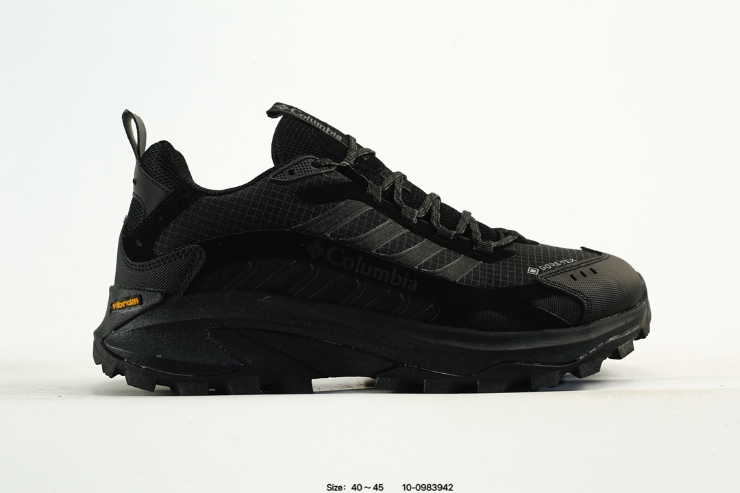 Columbia Gore-Tex Vibram Hiking Trail Shoes Black