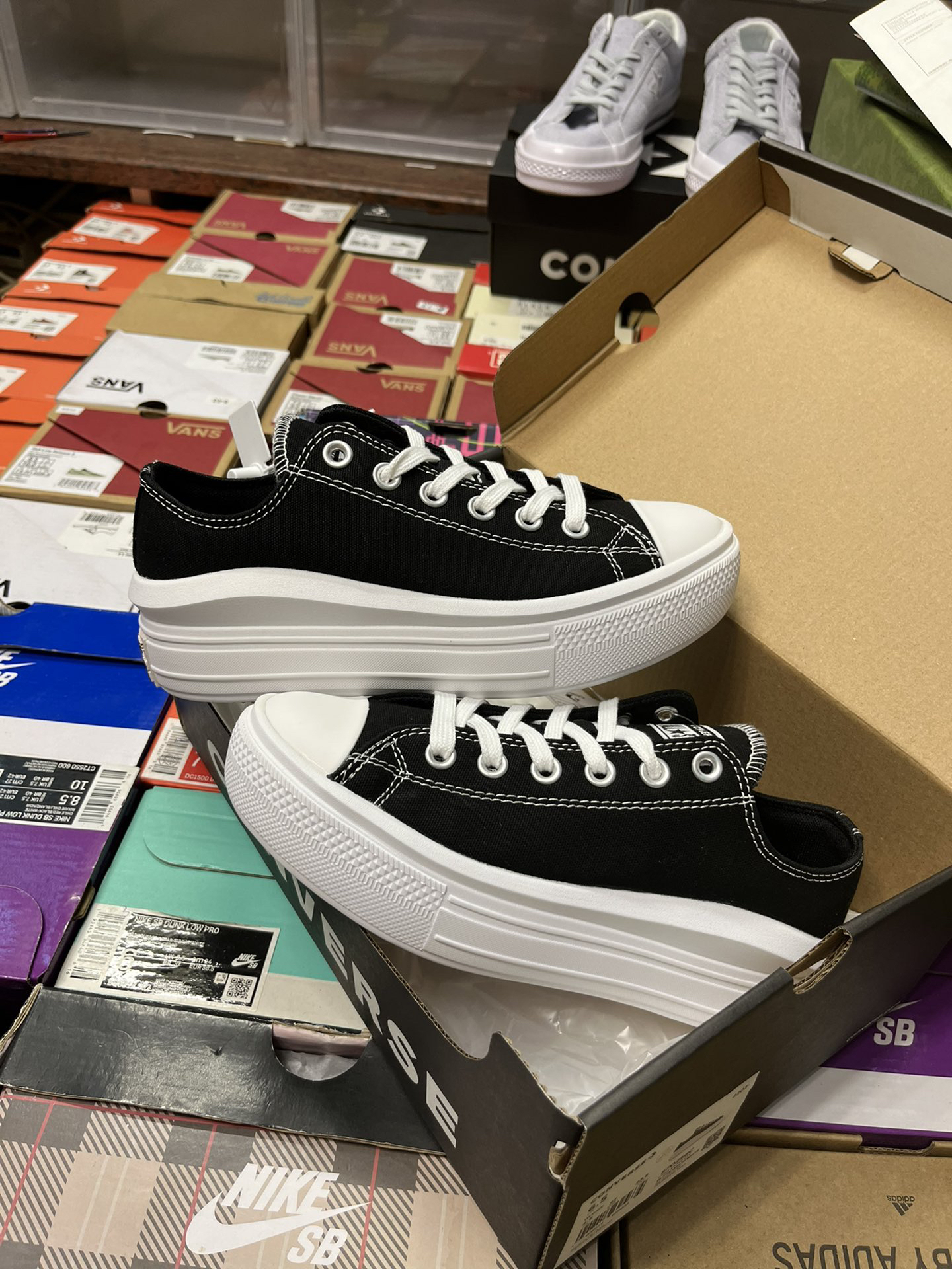 Converse Chuck Taylor All Star Move Platform Low Black