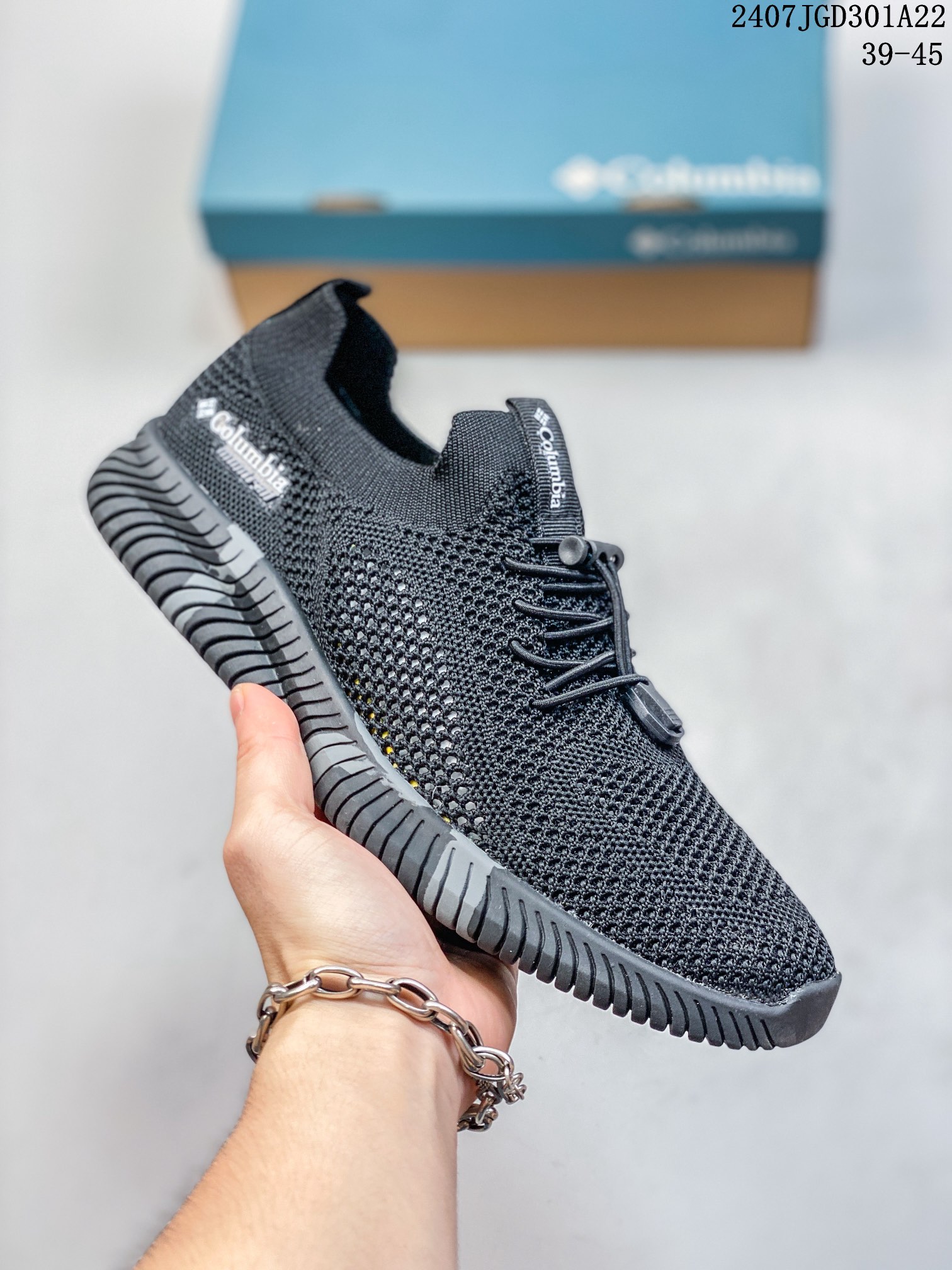 Columbia Breathable Mesh Hiking Shoes Black
