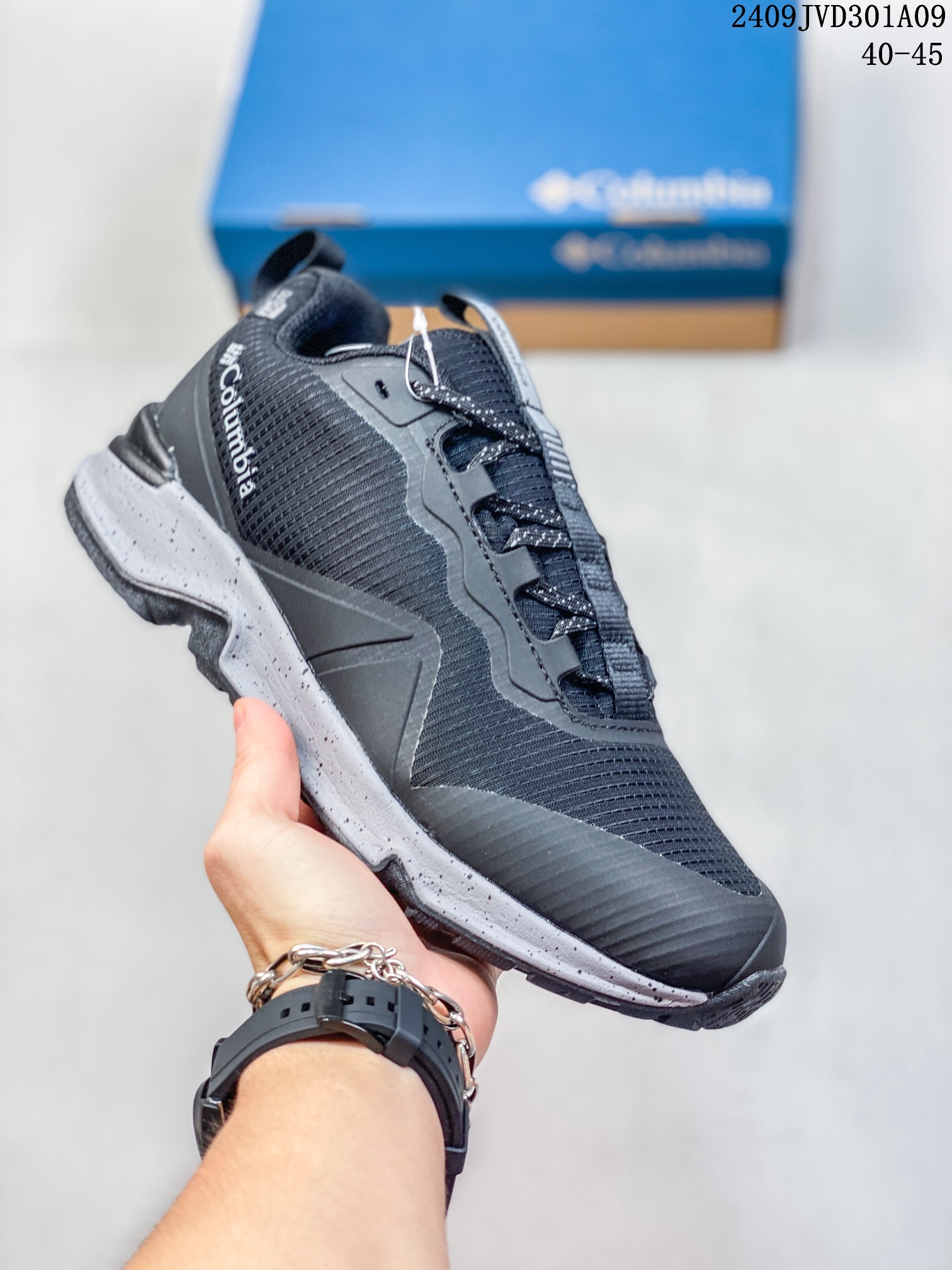 Columbia Cushioned Anti-Slip Hiking Shoes Black