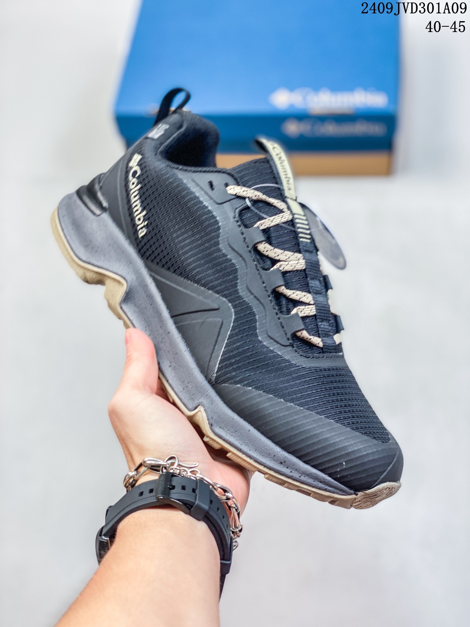 Columbia Breathable Hiking Sneakers Black