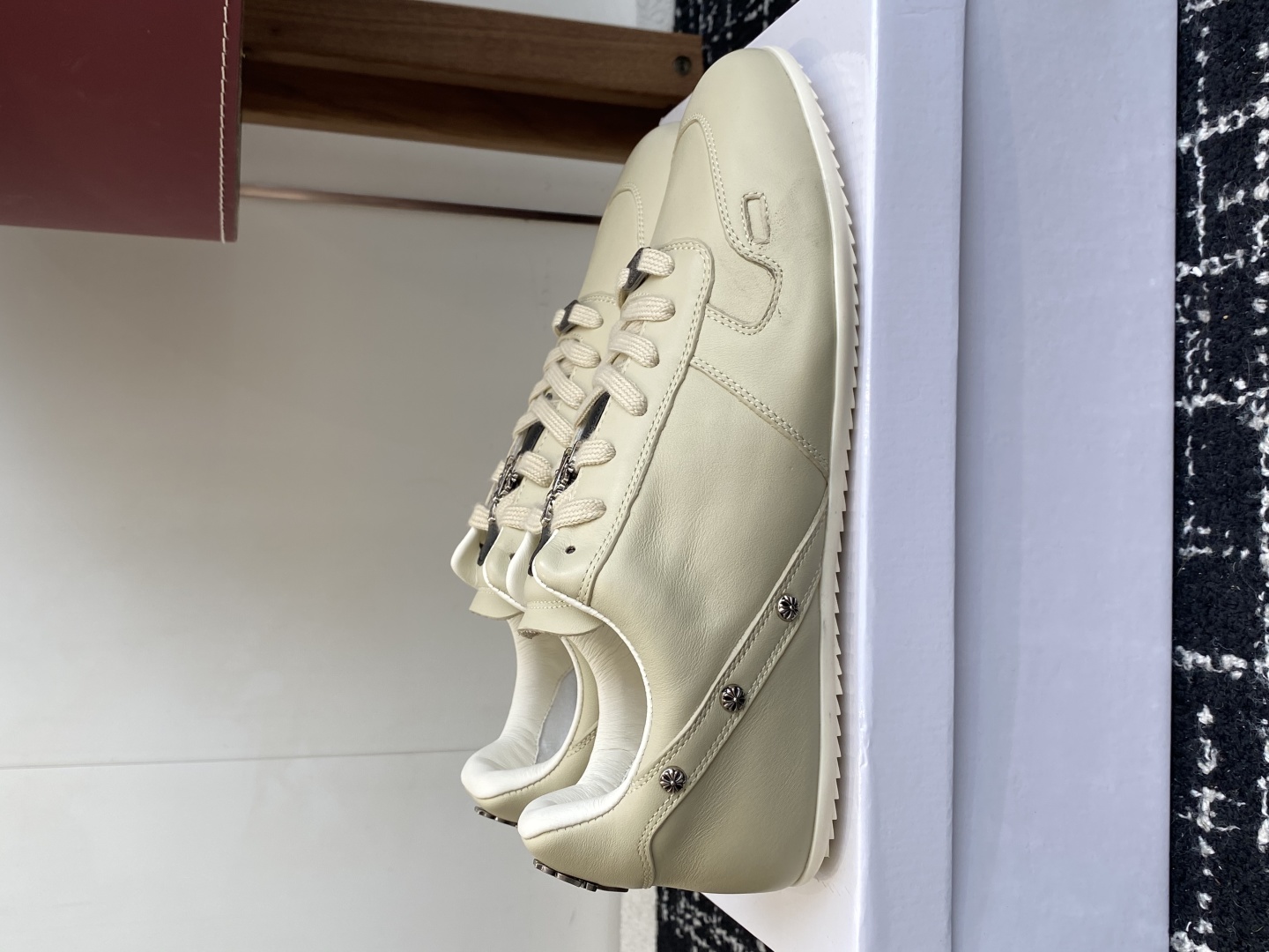 Other Retro Trainer Sneakers Beige