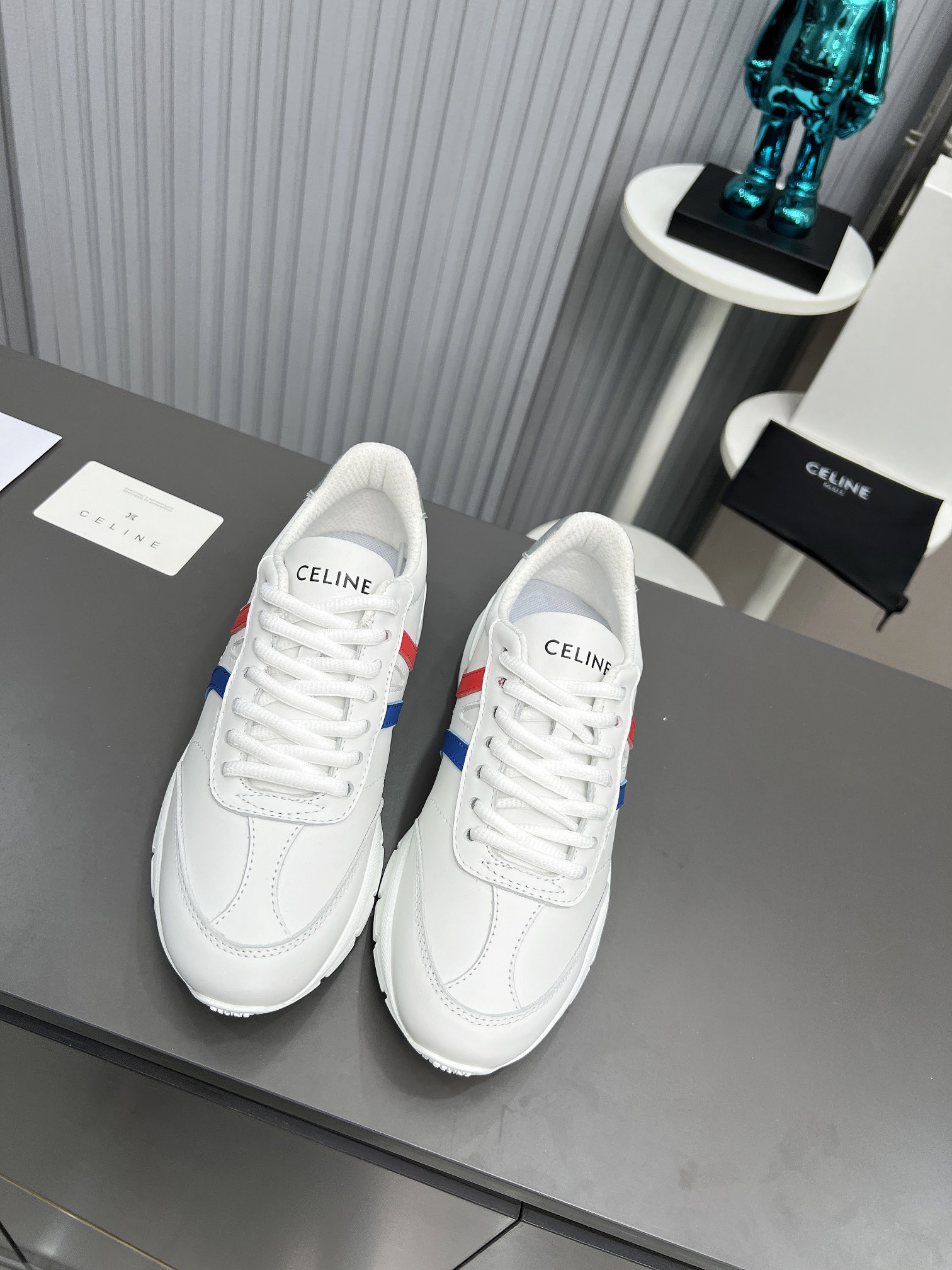 Celine Chunky Dad Sneakers Multicolor