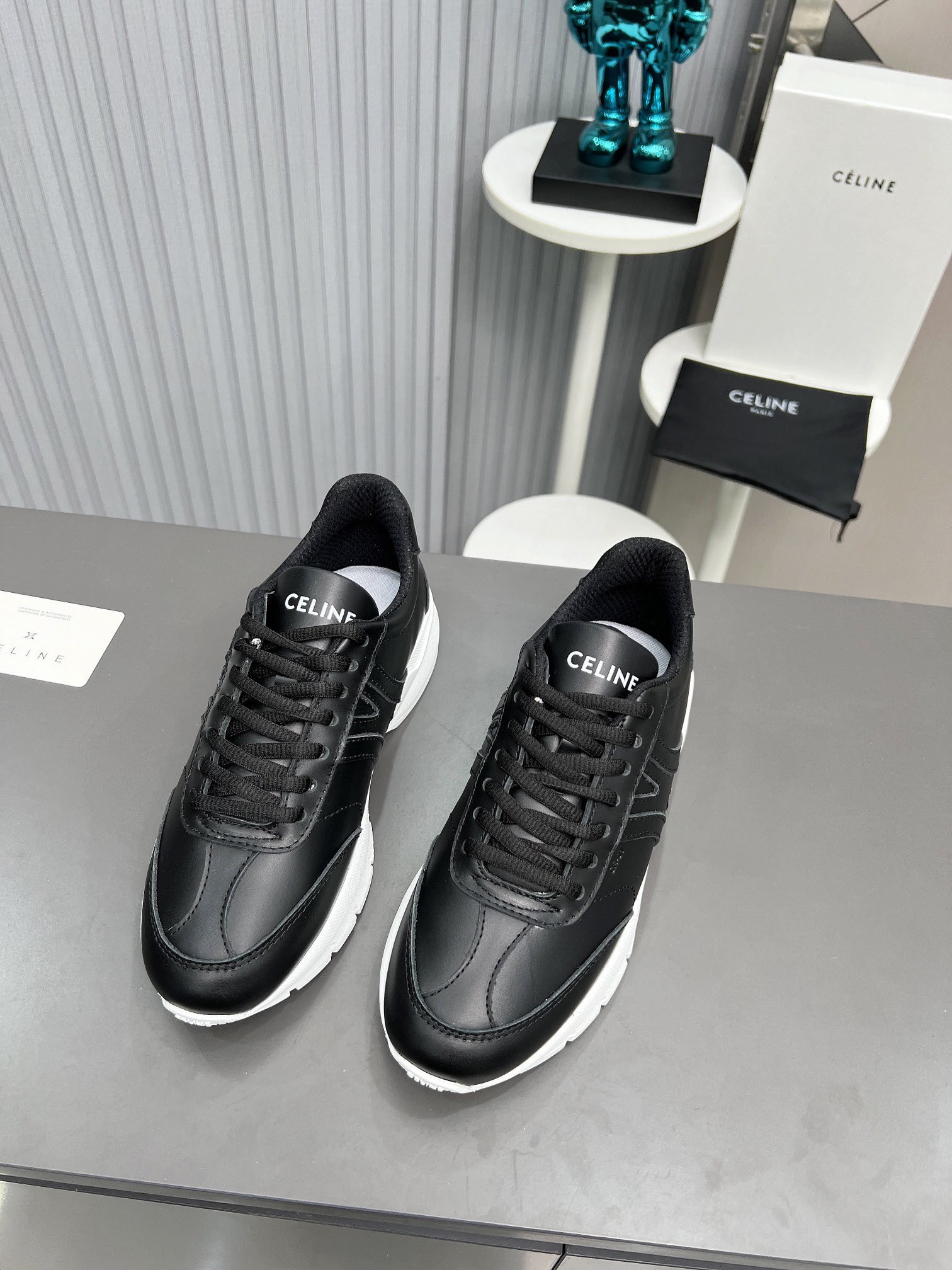 Celine CR-01 Dad Sneakers Black