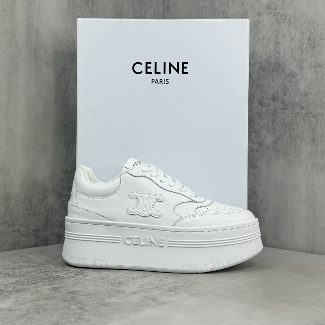 Celine Platform Sneakers White