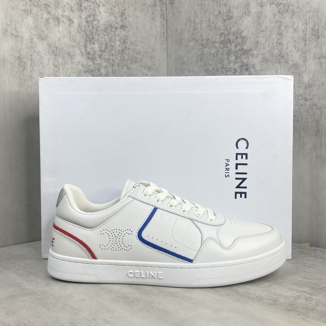Celine CT-10 Low Sneakers White
