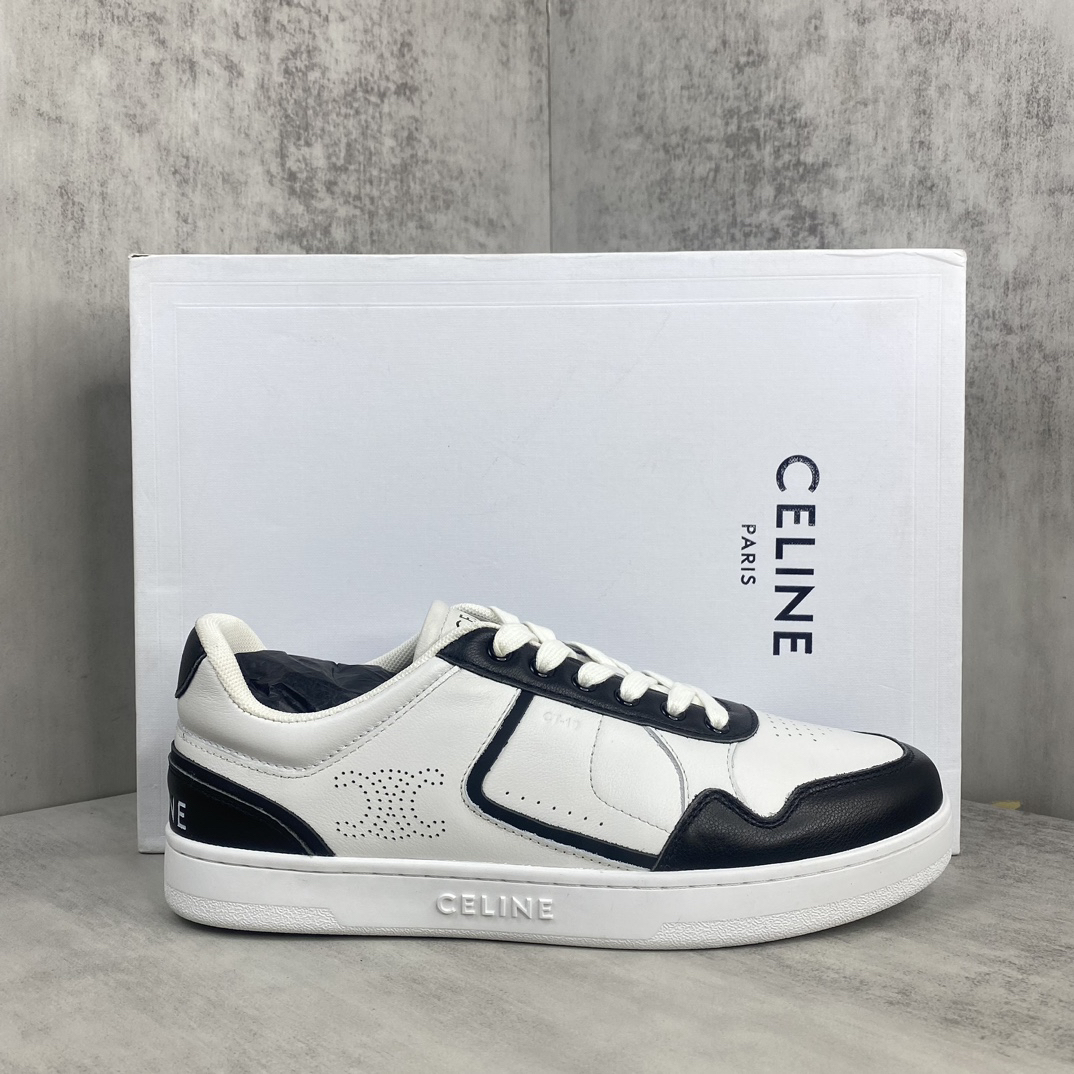 Celine CT-10 Low Sneakers White/Black