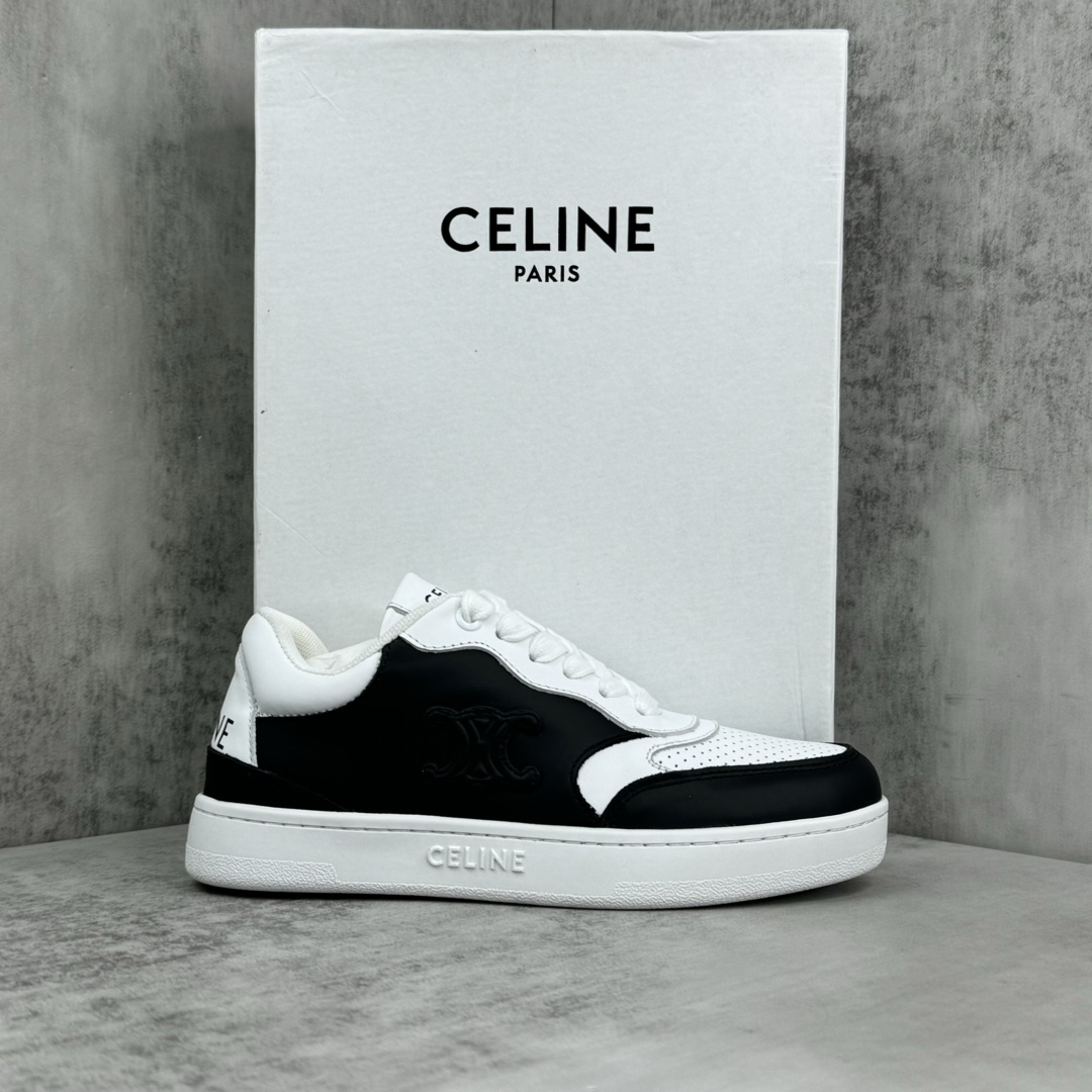 Celine Runner Low Sneakers Black/White