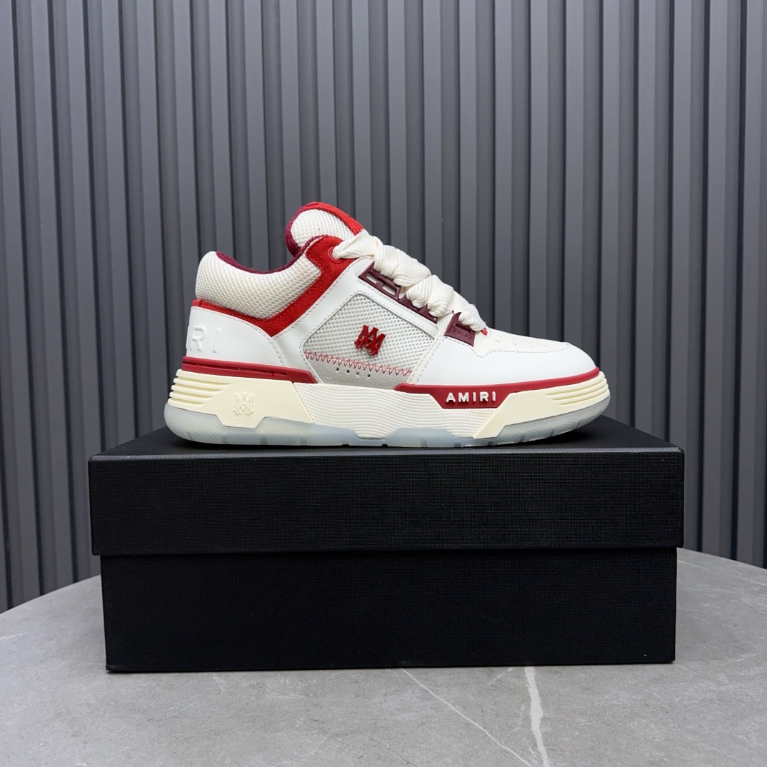 AMIRI Low-Top Sneaker White/Red