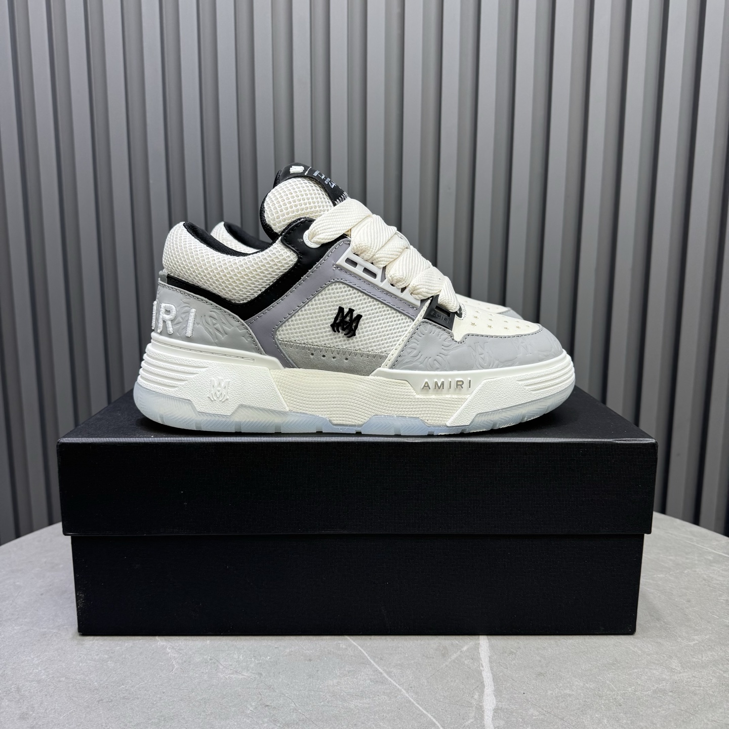 AMIRI MA-1 Low Sneakers White/Gray