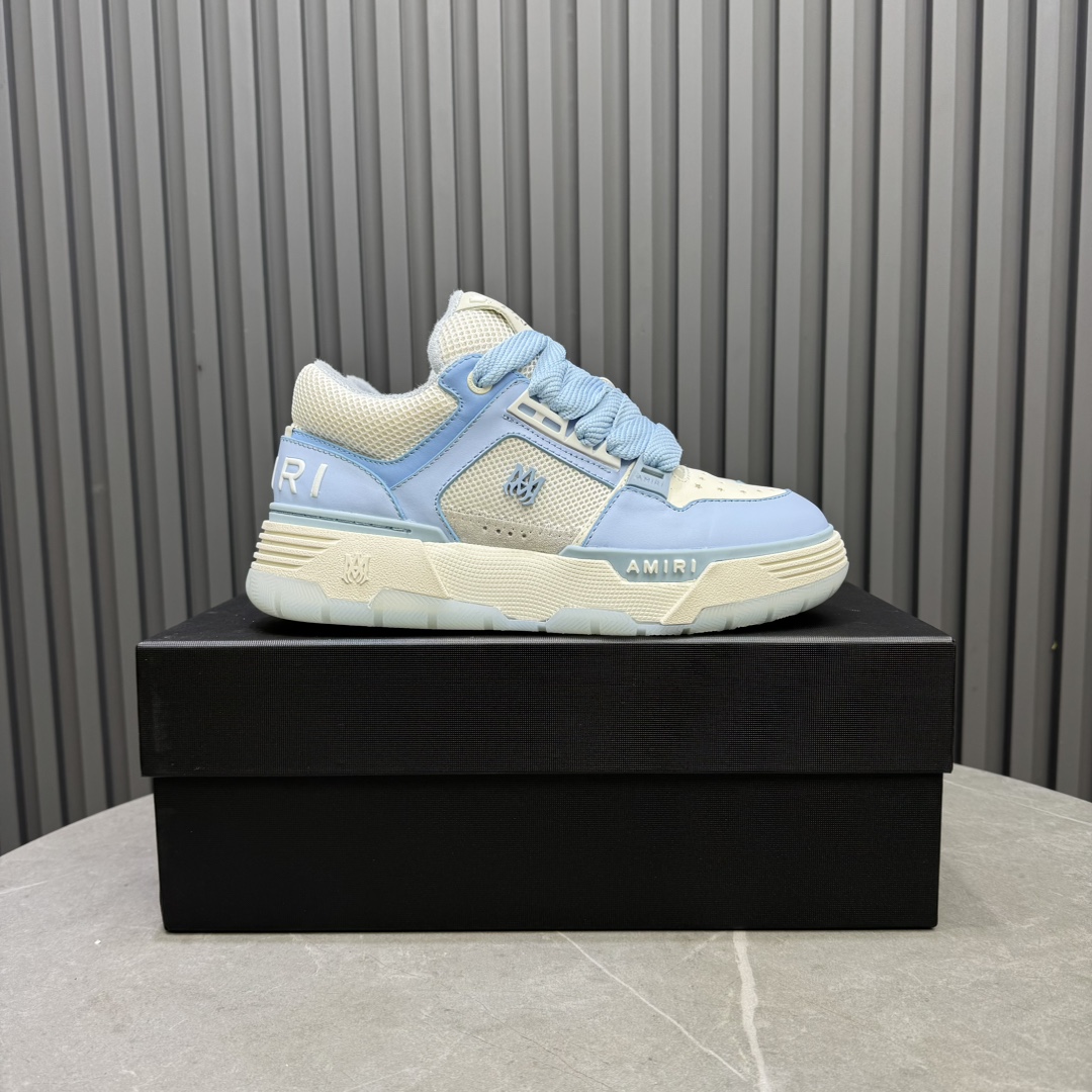 AMIRI Low-Top Sneakers Blue/White