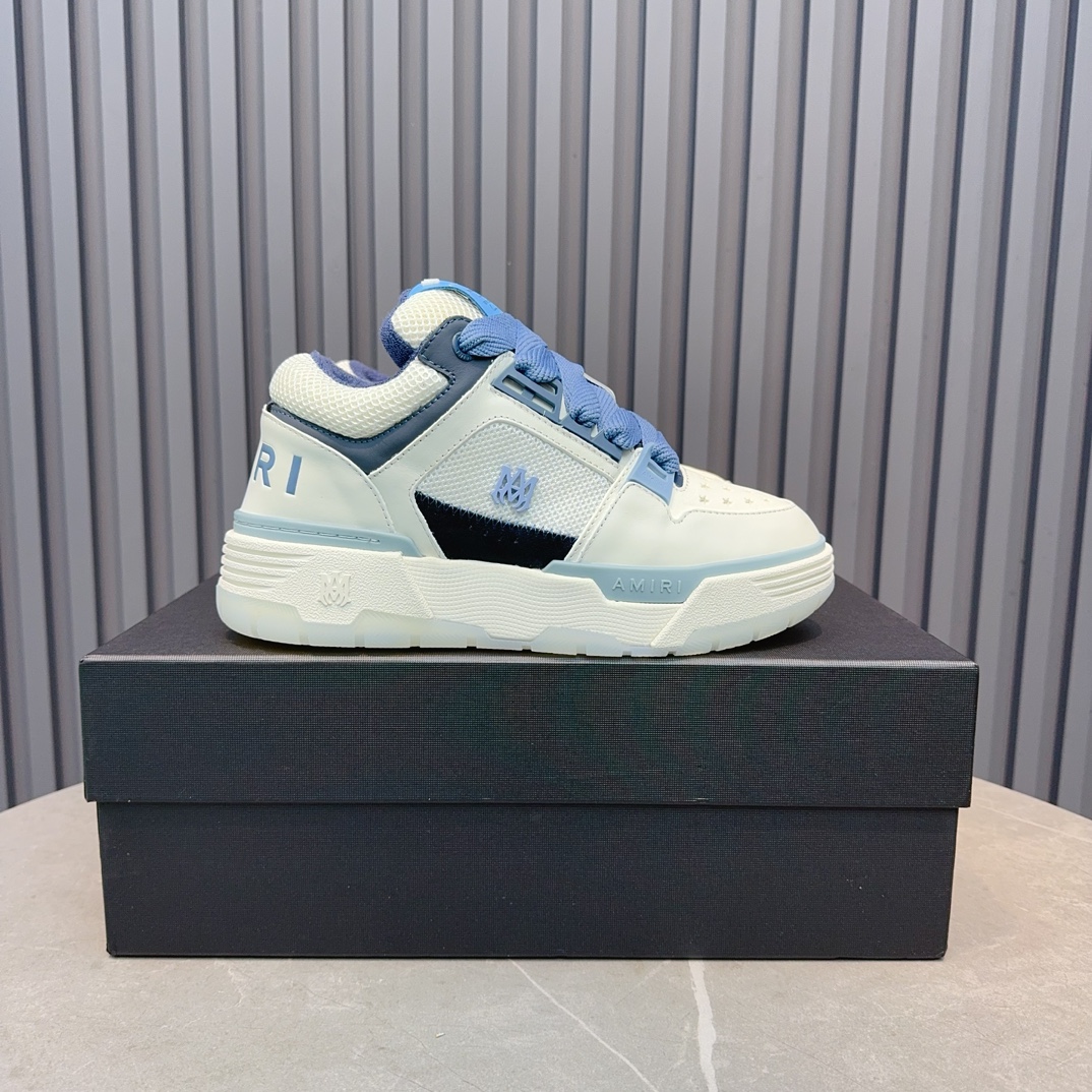 AMIRI Low-Top Sneakers Blue/White