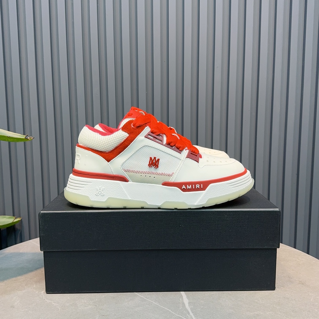 AMIRI Low-Top Sneaker Red/White