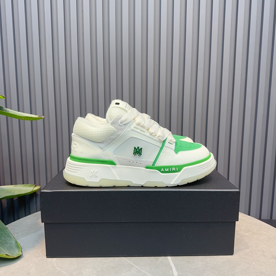 AMIRI Low-Top Sneakers White/Green