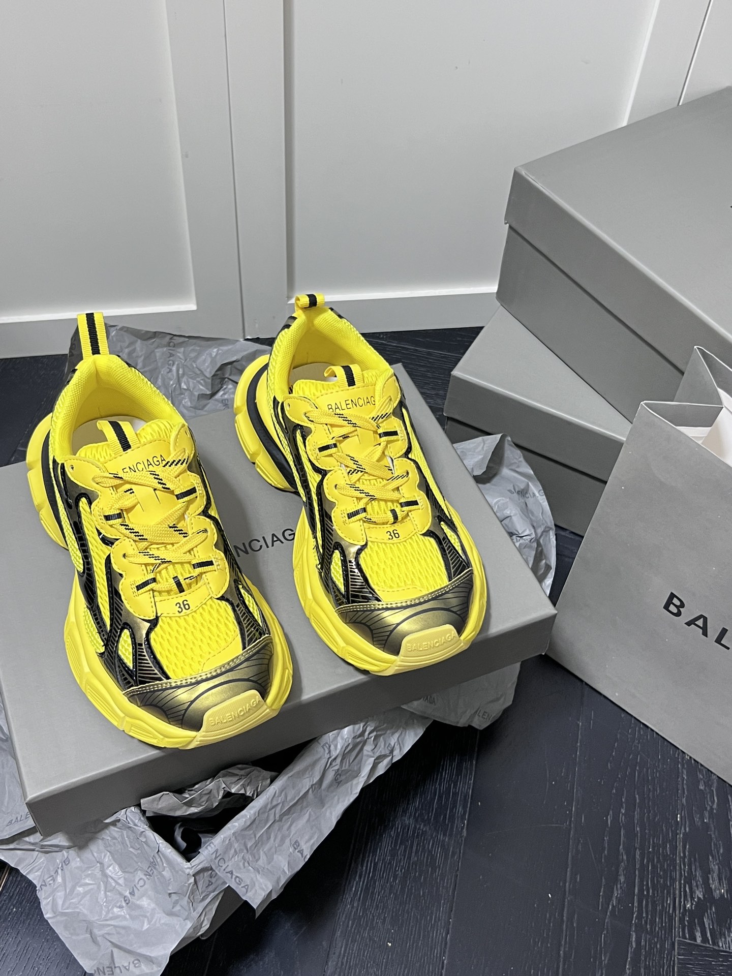 Balenciaga Track Sneaker Yellow