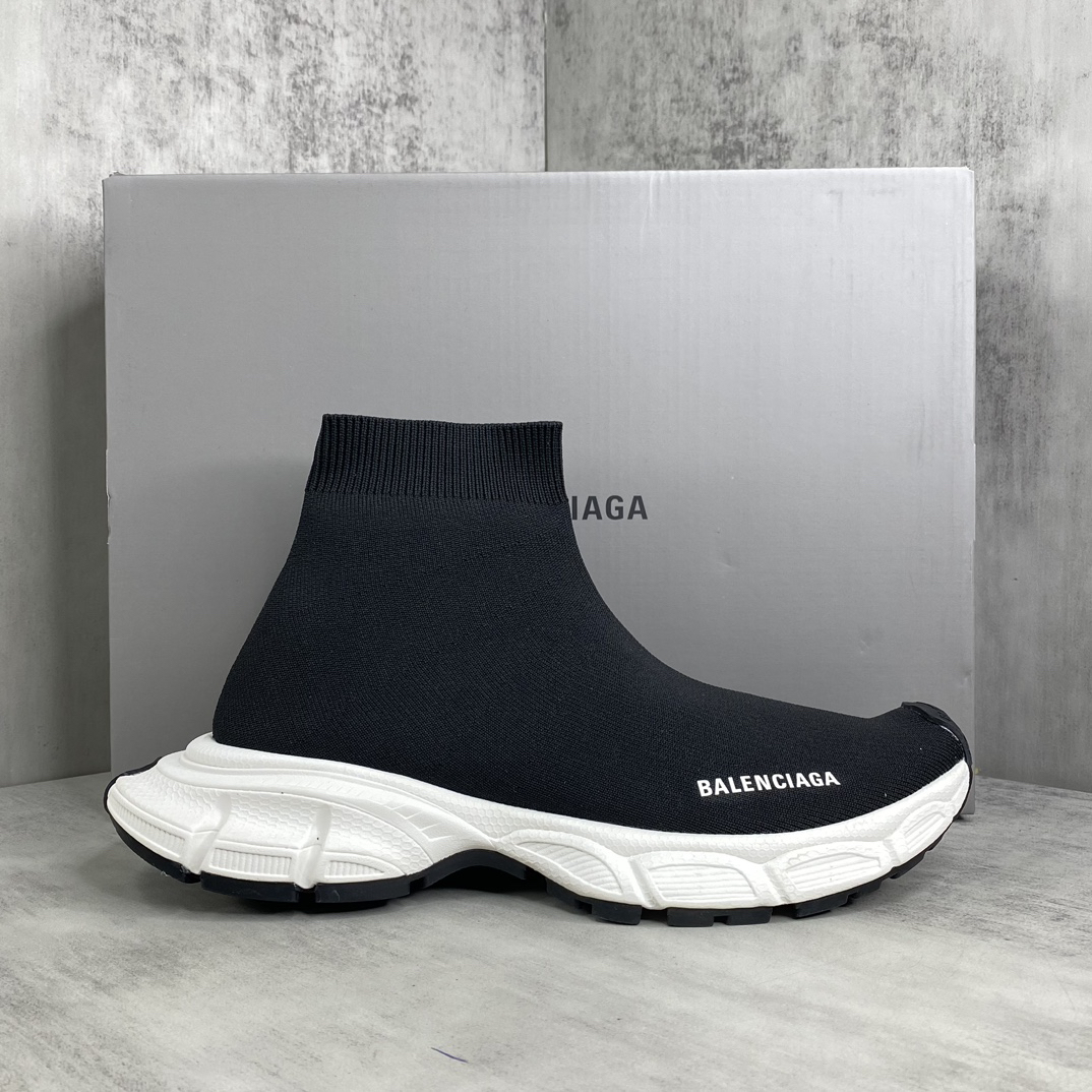 Balenciaga 3XL Sock Runner Black/White