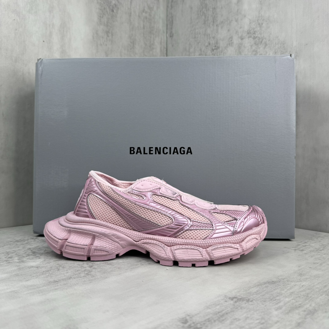 Balenciaga 3XL Slip-On Sneakers Pink