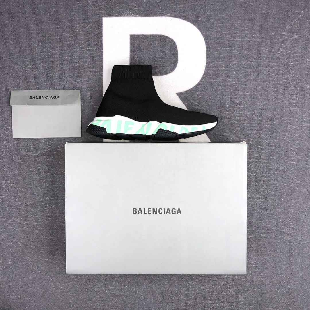 Balenciaga Speed Sock Sneakers Black