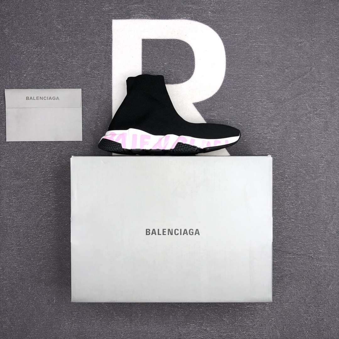 Balenciaga Speed Sock Sneakers Black