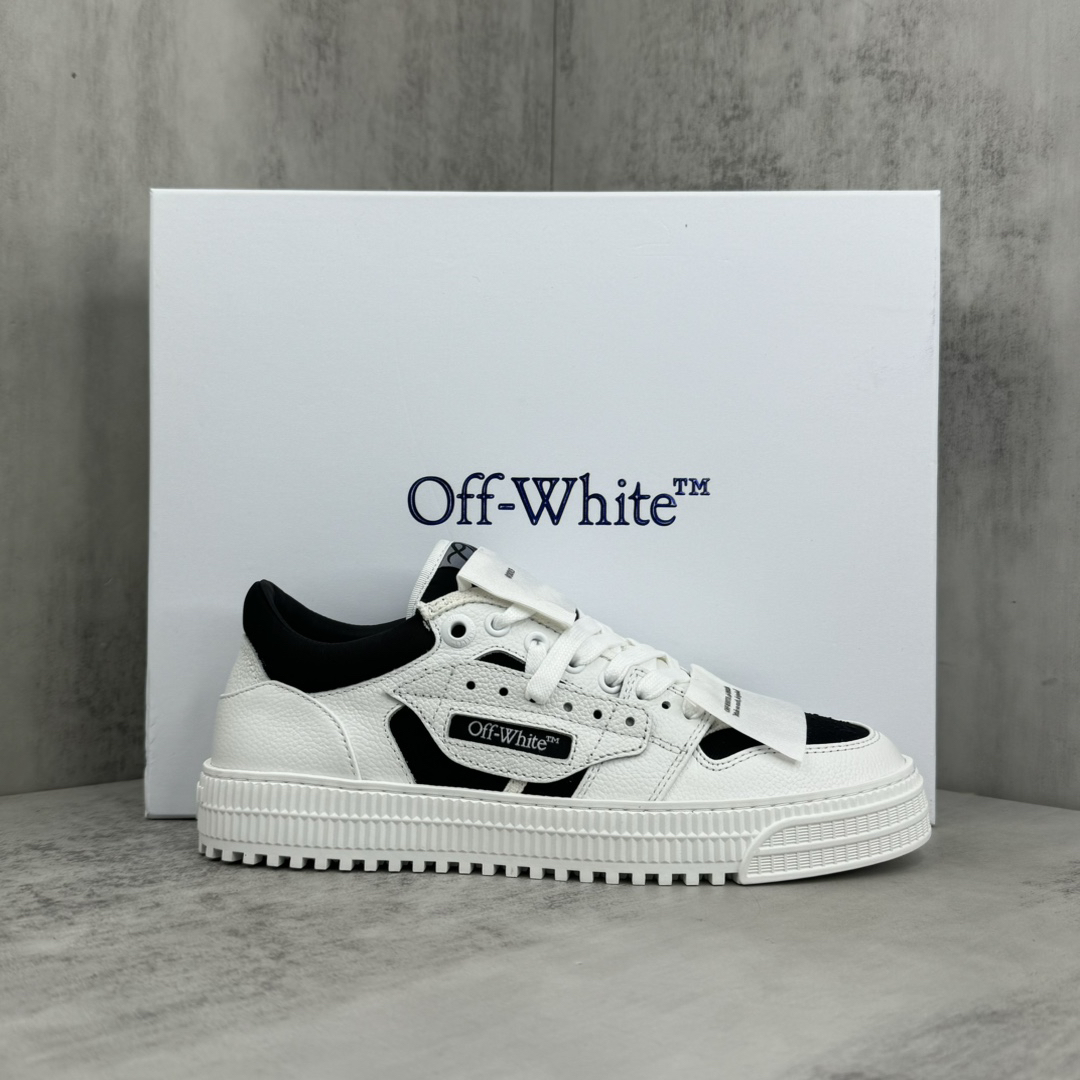 Off-White Low Vulcanized Sneakers White/Black