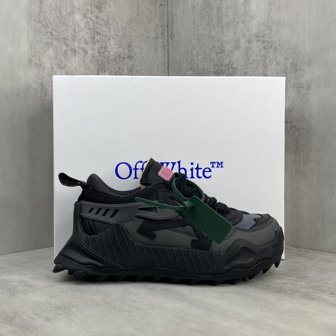 Off-White ODSY 1000 Trail Sneakers Black/Grey